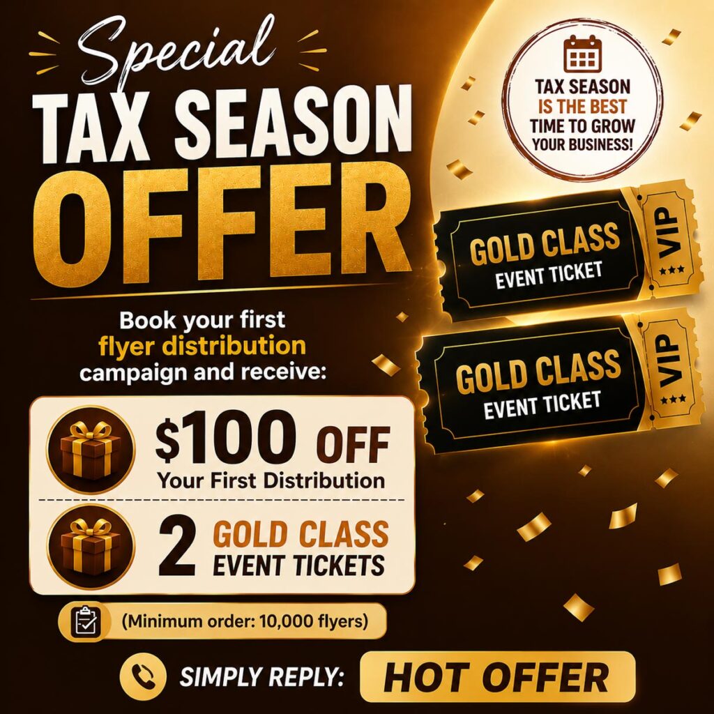 Special Tax Season Offer