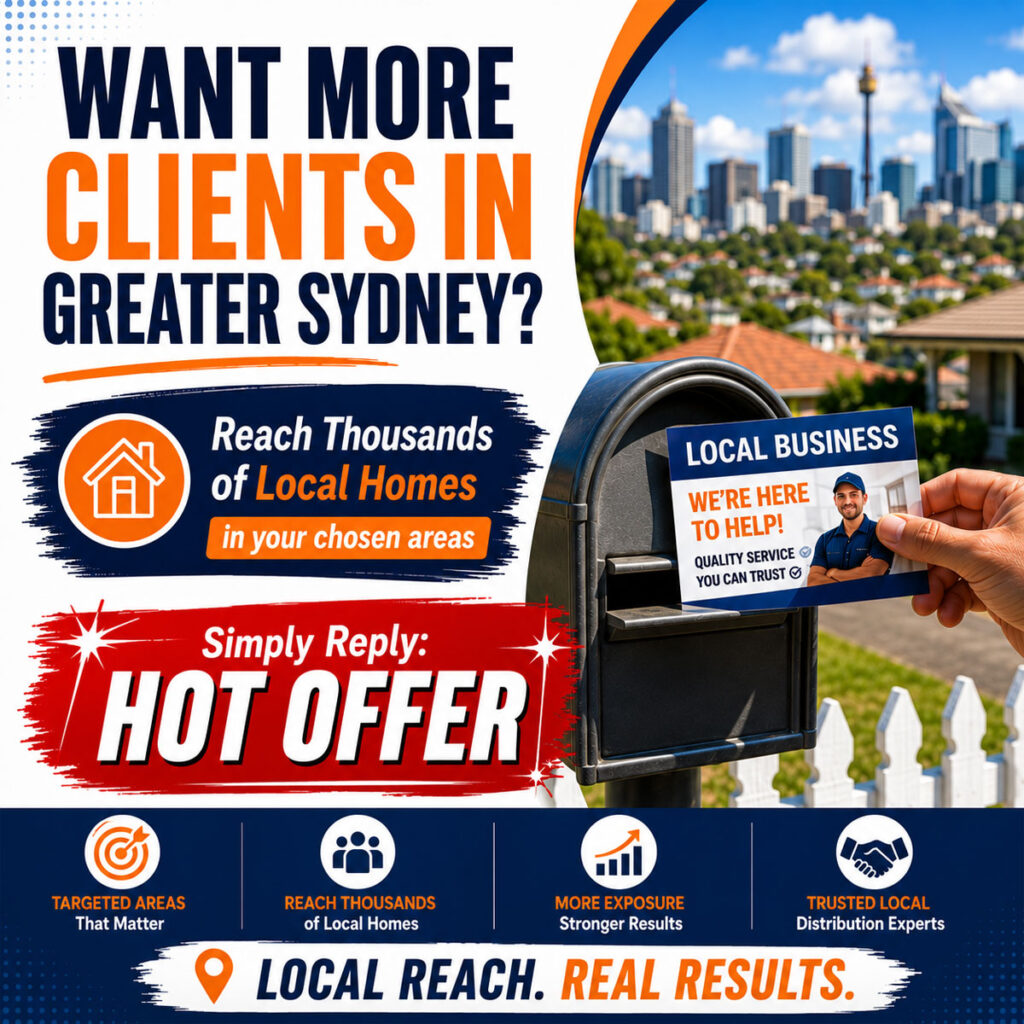 Want More Clients in Greater Sydney?