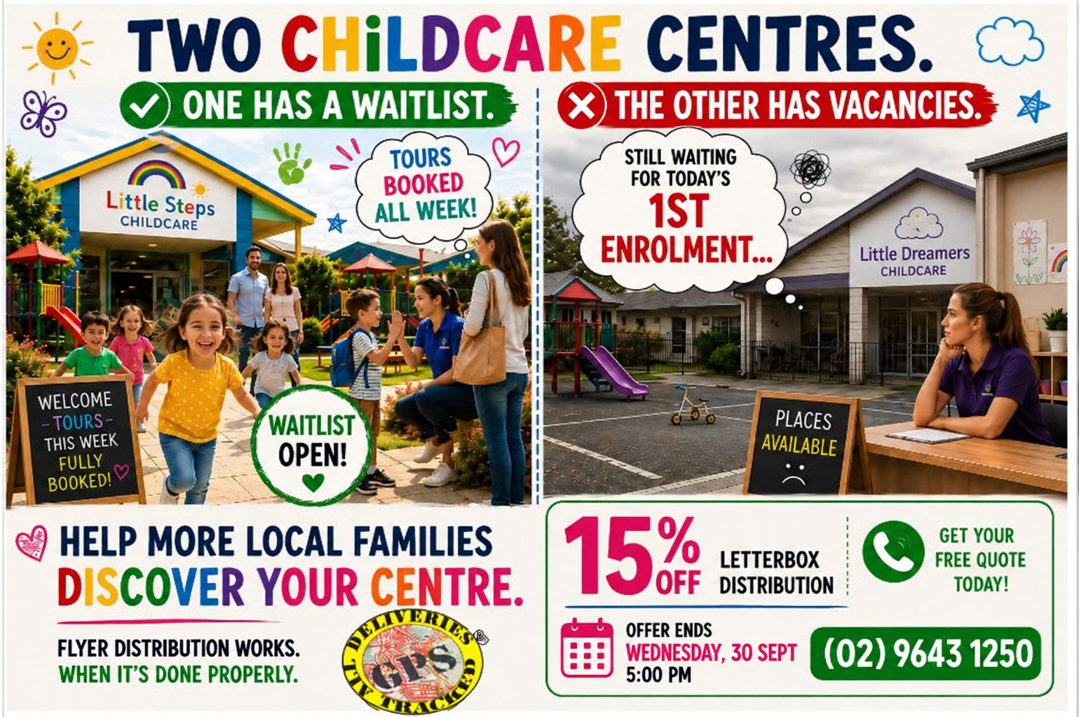 Two Childcare Centres Story