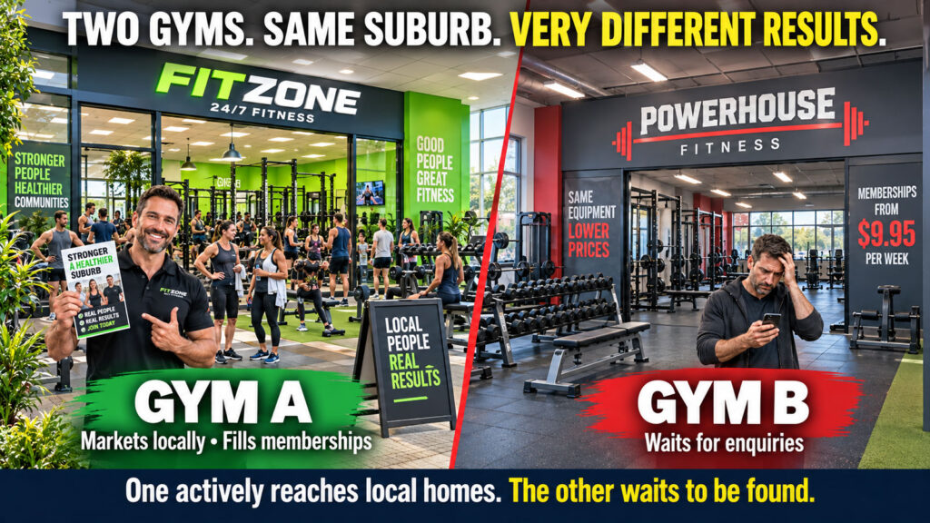 The Story of 2 gyms operate in the same suburb
